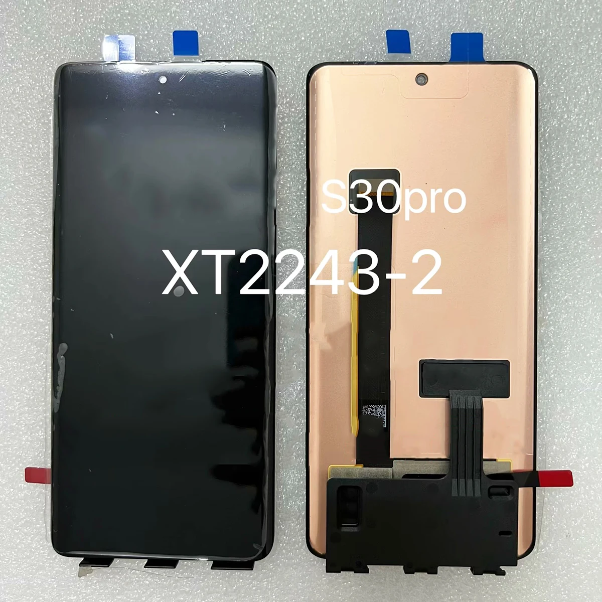 For Motorola Moto Edge 30 Fusion S30 Pro XT2243-2 LCD Touch Screen Digitizer Assembly Display Replacement 6.55“New