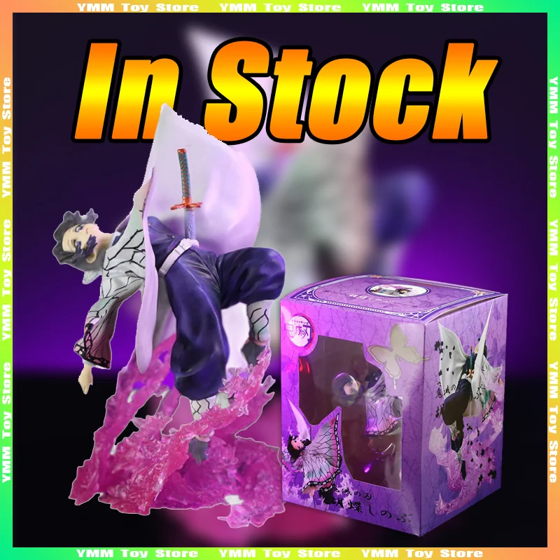 

20 см Kochou Shinobu аниме фигурка убийца демонов фигурки анимационная коллекция орнамент игрушка подарок на день рождения подарок на Хэллоуин в наличии