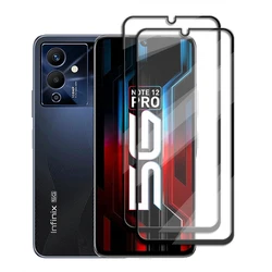 2Pcs Full Cover Glass For Infinix Note 12 Pro Tempered Glass For Note 12 Pro 5G Screen Protector For Note 12 Pro 4G Glass