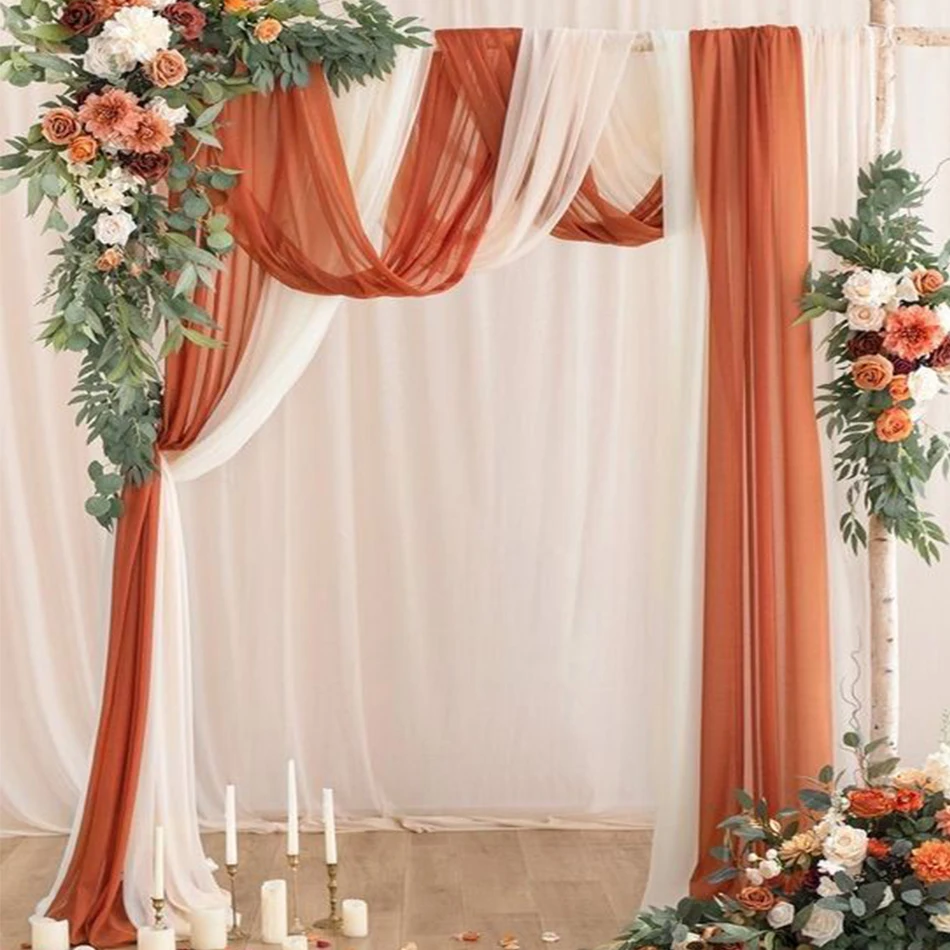 Arco de boda de lujo de gasa Crysta verde salvia, camino de mesa elegante ligero, perfecto para fiesta, cumpleaños, banquetes, decoración de