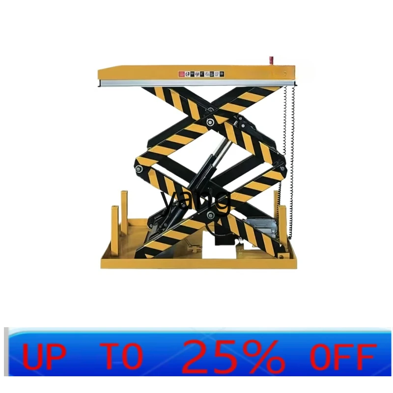 

LTT electric hydraulic lift cart mobile scissor fixed platform manual trolley climbing truck handling