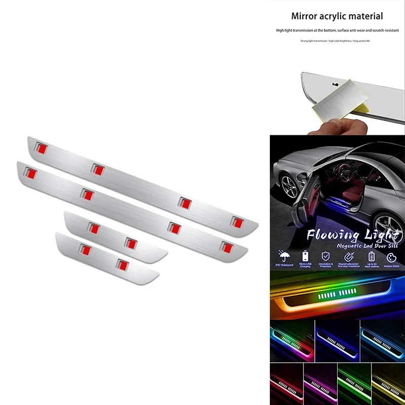 

Car LED Door Pedal Light, Car LED Door Sill Light, Car Automatic Sensor Wireless Door Light