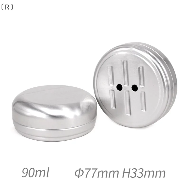 maveraR Convenientos jabonera de aluminio Cajas de almacenamiento de jabón con sello a prueba de fugas para viajeros y baños domésticos Uso de viaje MuuWinter2 implica