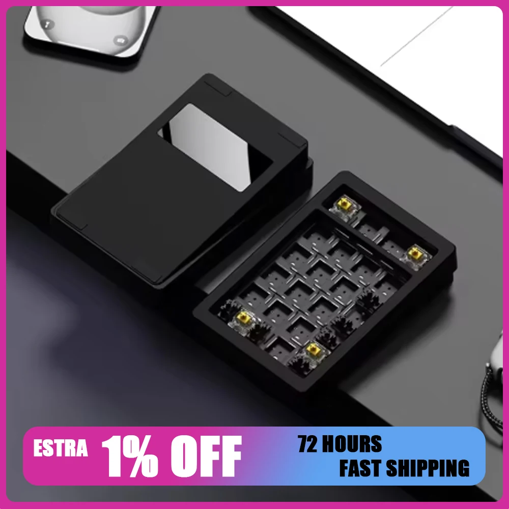 PANDA20 V2 Numeric Keypad Kit Wireless 3-mode Gasket Hot-Swap RGB Custom CNC Aluminum Office Gaming Mechanical Keyboard VIA Gift