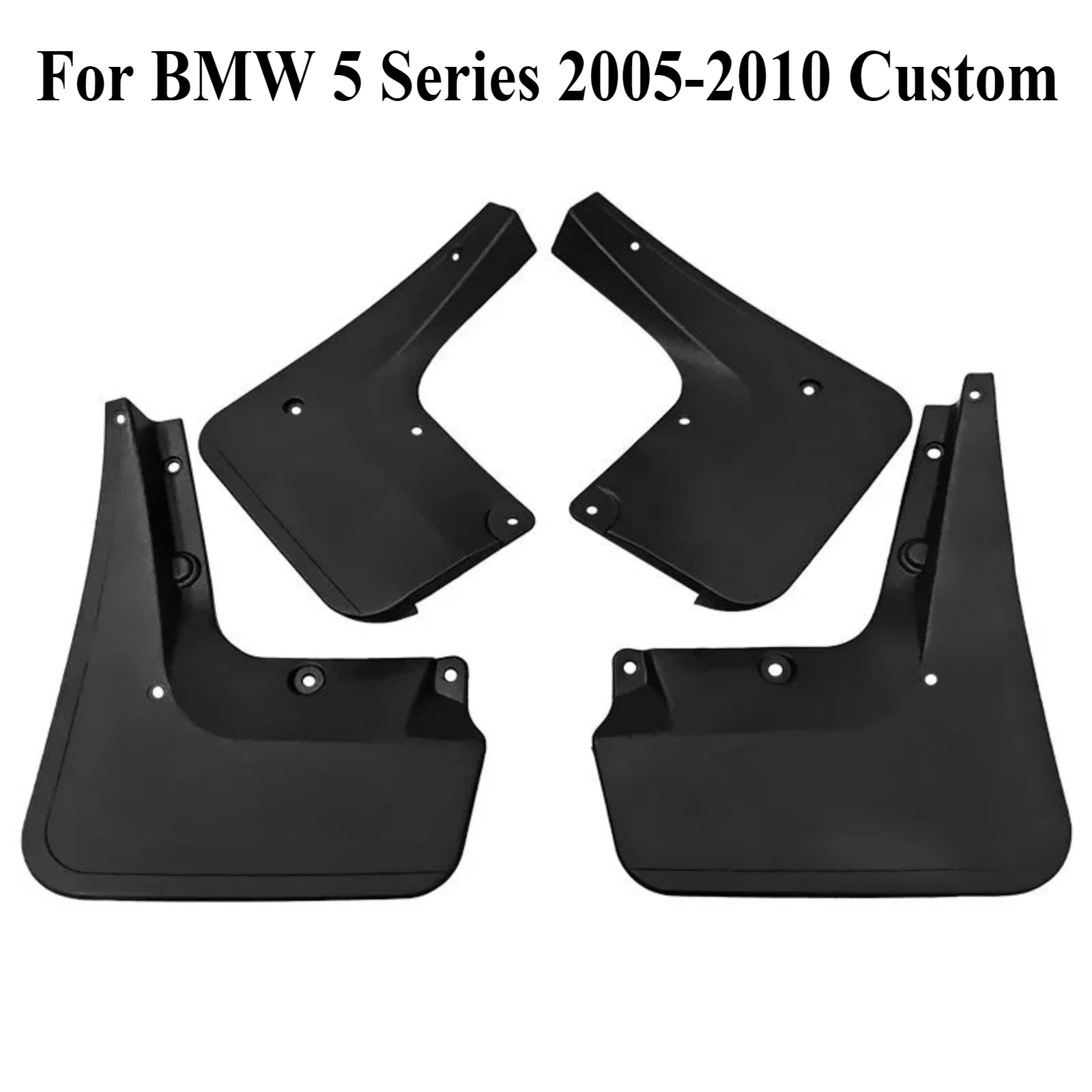 

Car Tire Mud Flaps Mudguards Scratch Resistant High Quality Durable Auto Protection Parts For BMW 5 Series 2005-2010 Custom