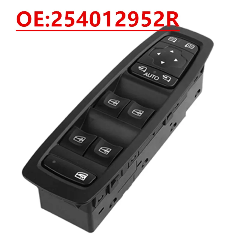 254012952R 254012952 EWS-RE-090 Master Power Window Switch For Renault Megane 4 Kadjar Scenic 4 Talisman 2015-2023 LHD RHD