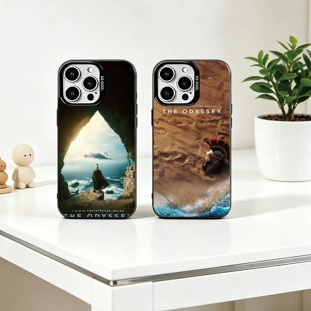 The movie T-The Odyssey Phone Case For iPhone 17,16,15,14,13,12,11 Plus,Pro Max,XS,Colorful Silver Black Cover