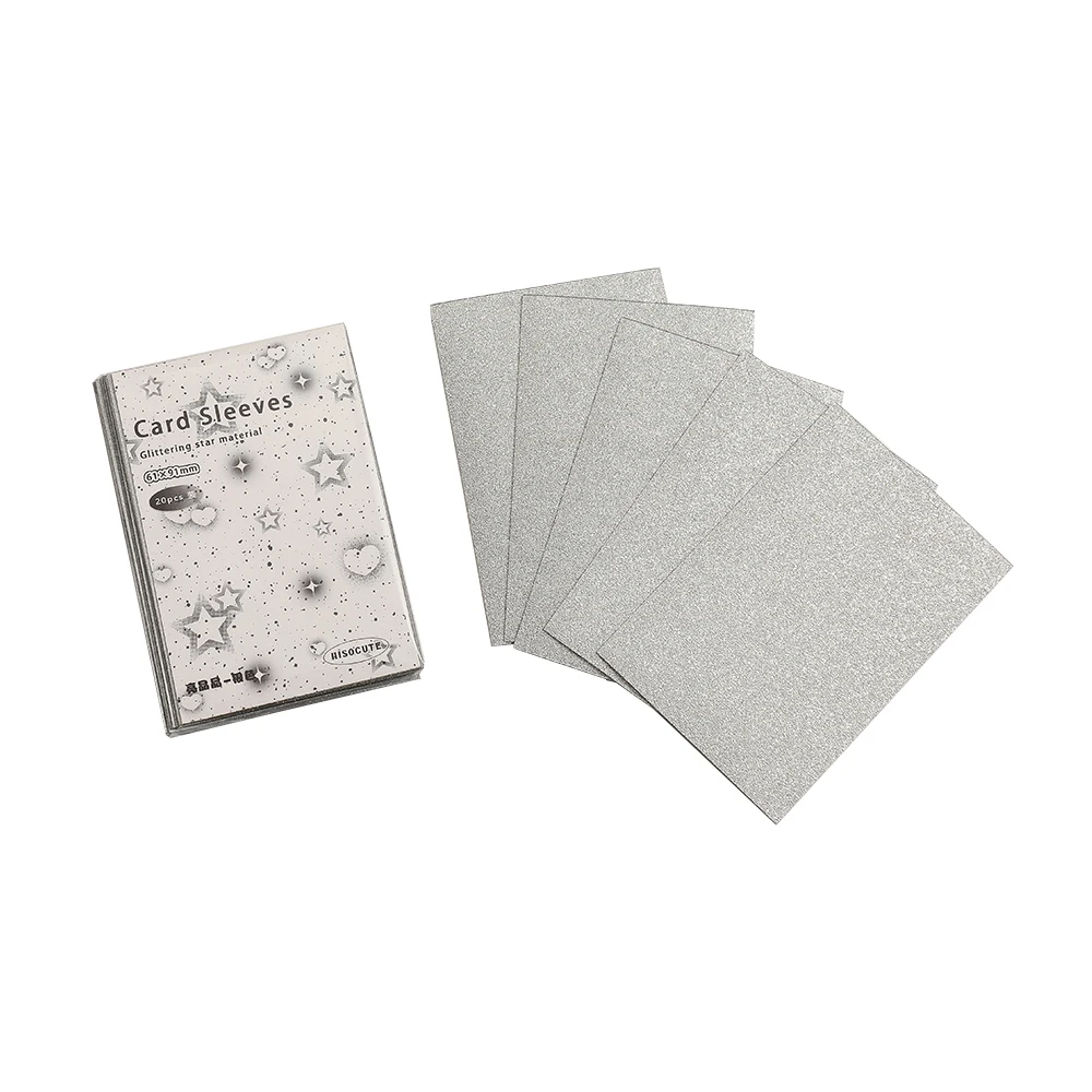 

20 шт. Kpop фотокарточка рукав против царапин прозрачная защитная сумка для попкорна Diy Game FootBall корейский Idol Card Holdert