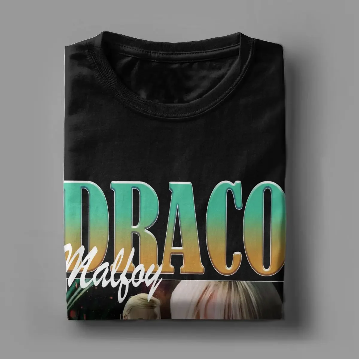 Draco Malfoy Men T Shirt Awesome Tees Short Sleeve O Neck T-Shirt 100% Cotton Gift Idea Tops