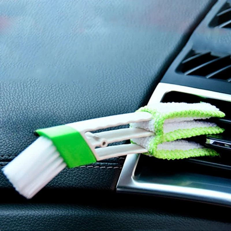 Multifunctional Car 1pcs Air Conditioning Outlet Cleaning Brush Interior Cleaning Portable Accessories