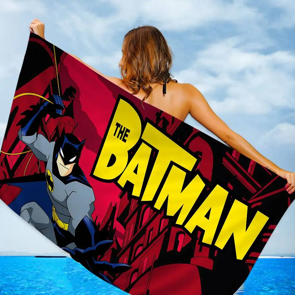 B-Batmans رجل كبير ستوكات مناشف الشاطئ منشفة سريعة الجافة الرمال مناشف الشاطئ منشفة بركة للسفر حمام سباحة اليوغا