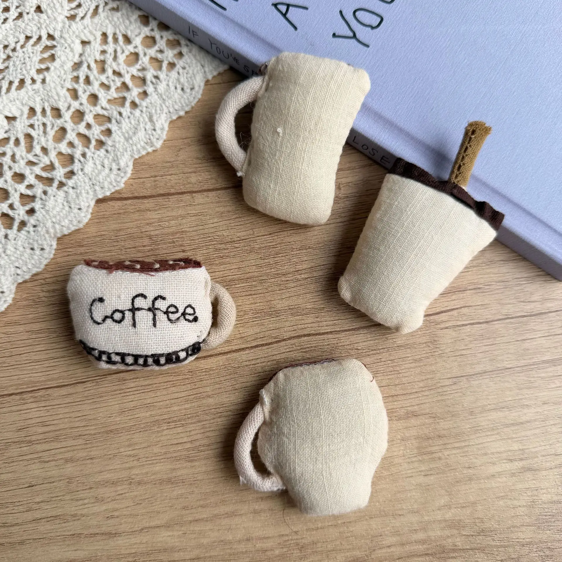 El Yapımı Bej Kahve Fincanı Ku - Coffee Tea Bags incelemesi ve fiyatı