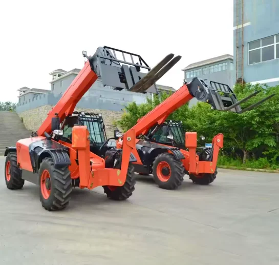 Customized Agriculture 17 Meter Telescopic Boom Telehandler Forklift With USA Diesel Engine