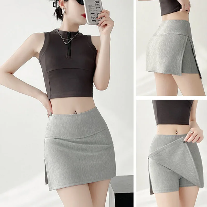 Woman High Waist Shorts Skirts Asymmetric Shorts Sexy Mini Skirts Shorts for Women Summer Autumn Dress Shorts Women Clothes Y2K