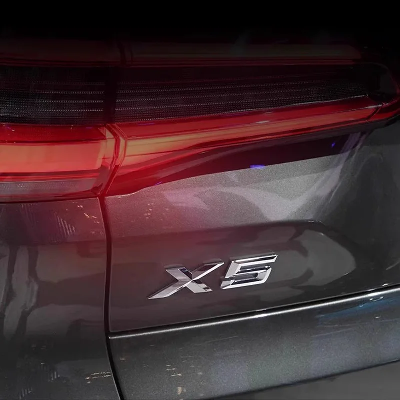 3D Car Letters Trunk Badge Sticker For BMW X1 E84 F48 X3 E83 G01 F25 X4 F26 G02 X5 E53 F15 E70 X6 E71 F16 Emblem Logo Lettering view 4
