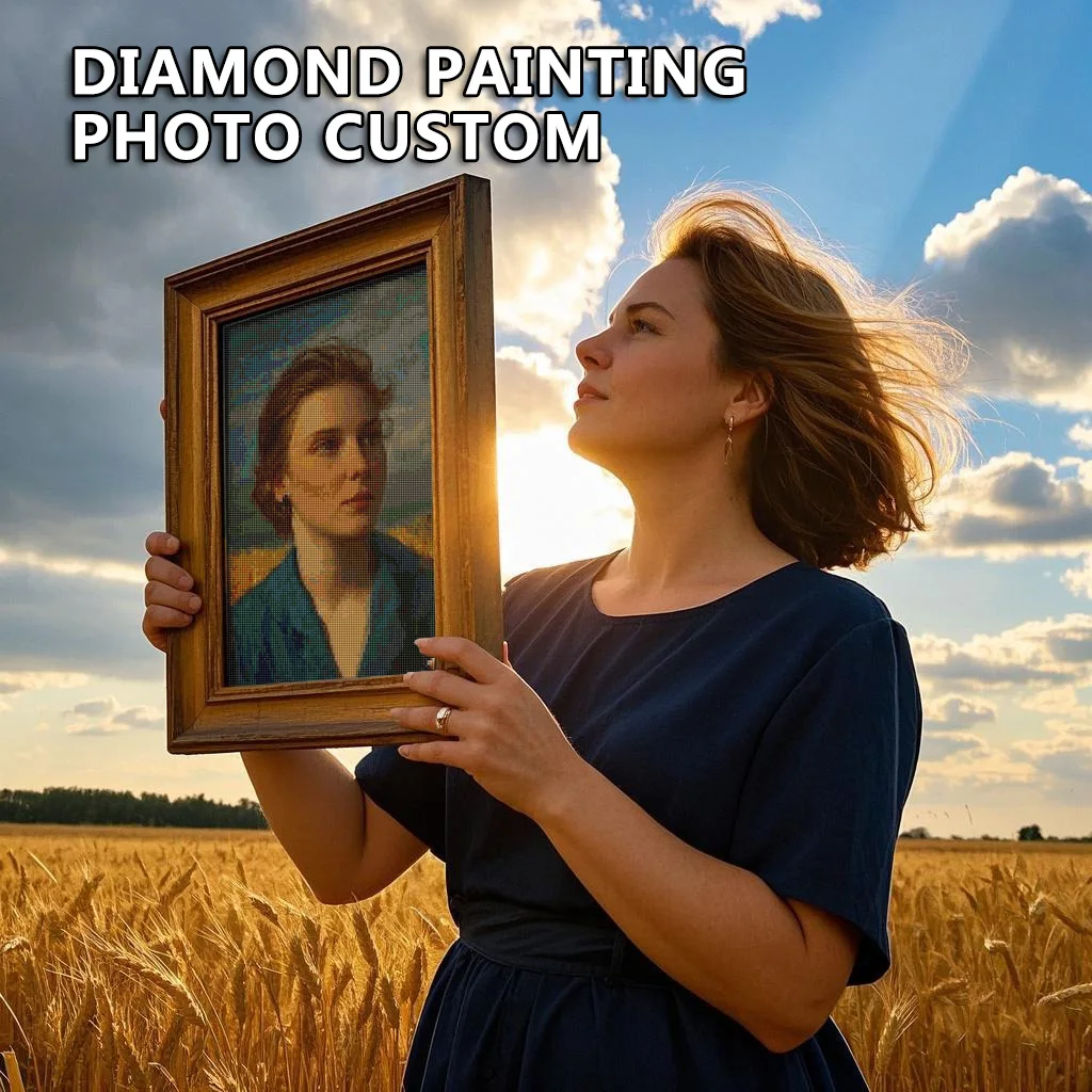AZQSD Diamant-Gemälde, 5D, individuelles Foto, persönlich, handgefertigt, Diy-Heimdekoration, Stickerei, Verkauf, private Bilder, Heimdekoration, Strasssteine