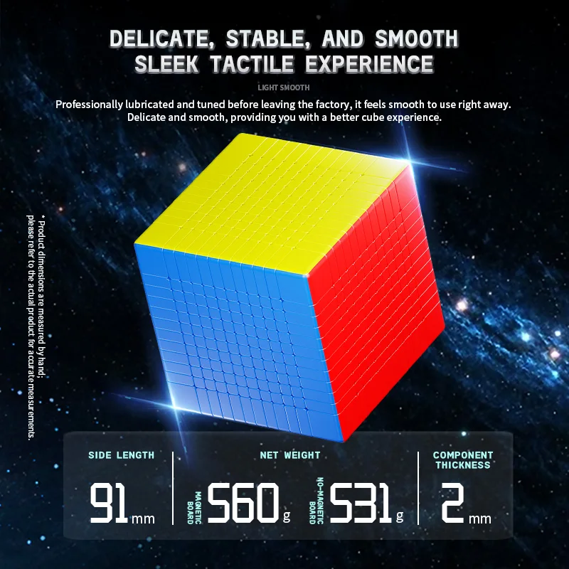 Sengso Mosheng 12x12x12 Cube magique magnétique Shengshou 12x12 Cube sans colle Puzzle professionnel jouets enfants cadeau Cubo Magico