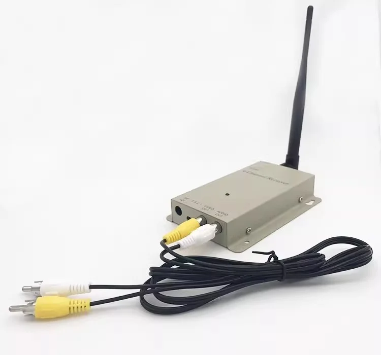 1.2G 5W 1.2Ghz 5000mW Wireless AV Video Audio Transmitter With 1.2G Receiver High Gain Antenna Long Range Transmittion