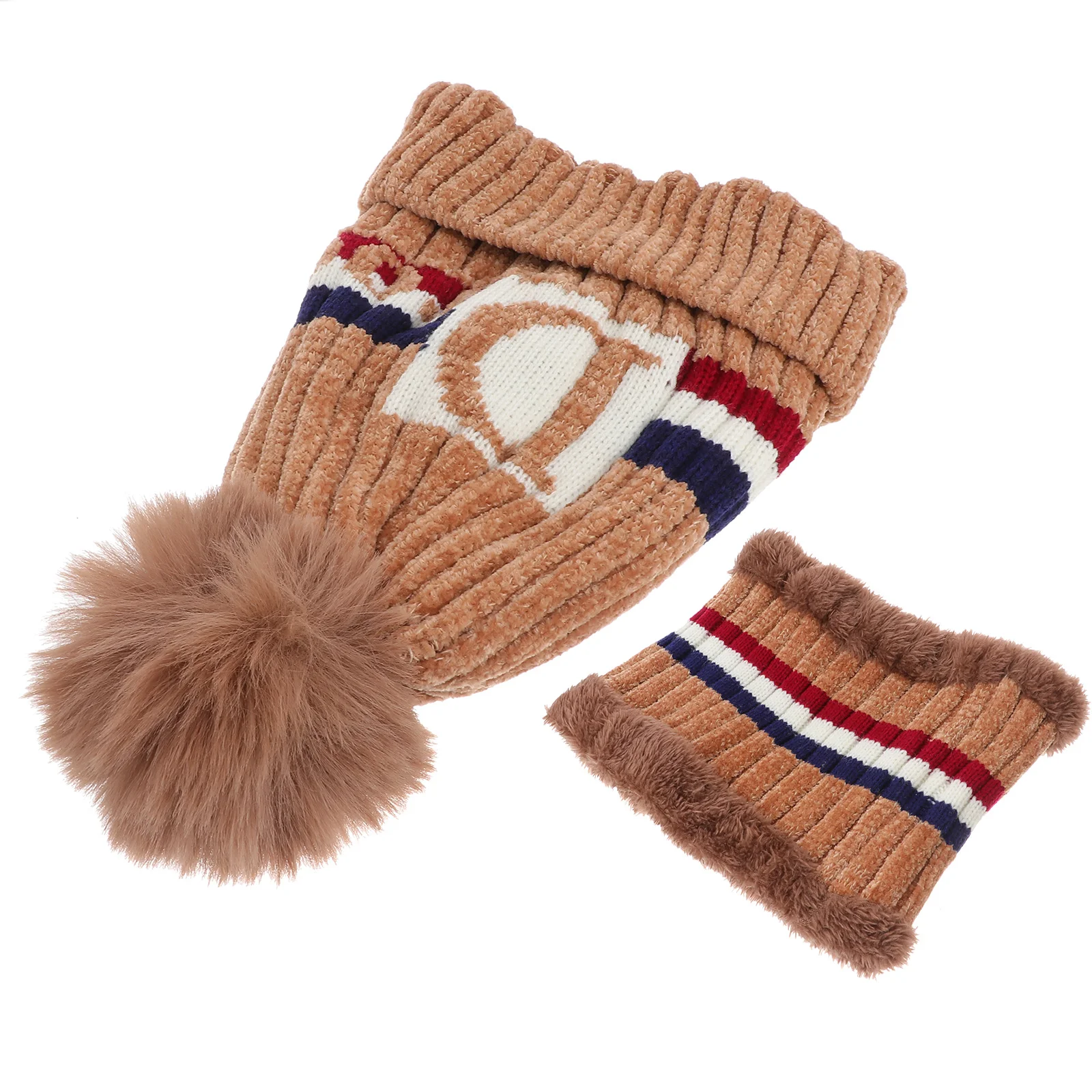 

2 in 1 knitted scarf hat women knit hat winter hat Neck Warmer Cap knit cap winter neck warmer hat