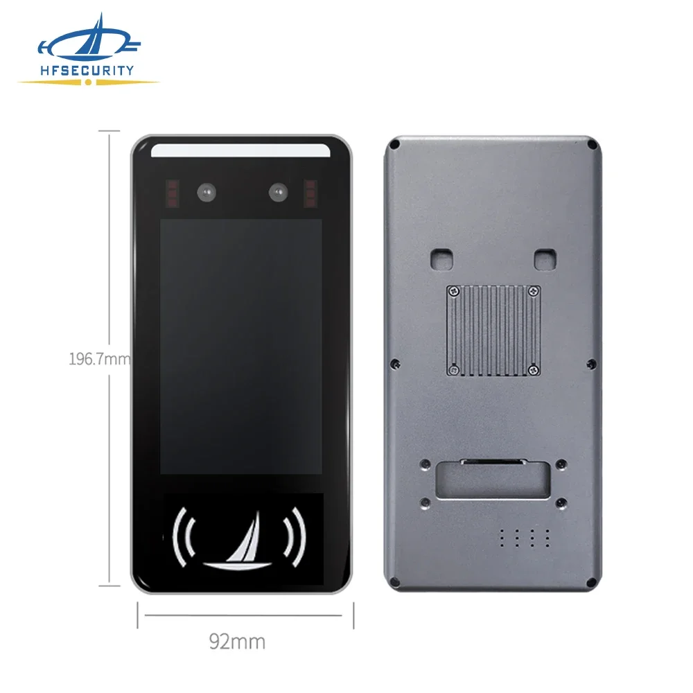 HFSecurity FR05 NFC Card Reader Elevator Wireless High Security 5 Inches Access Control Reader With Software