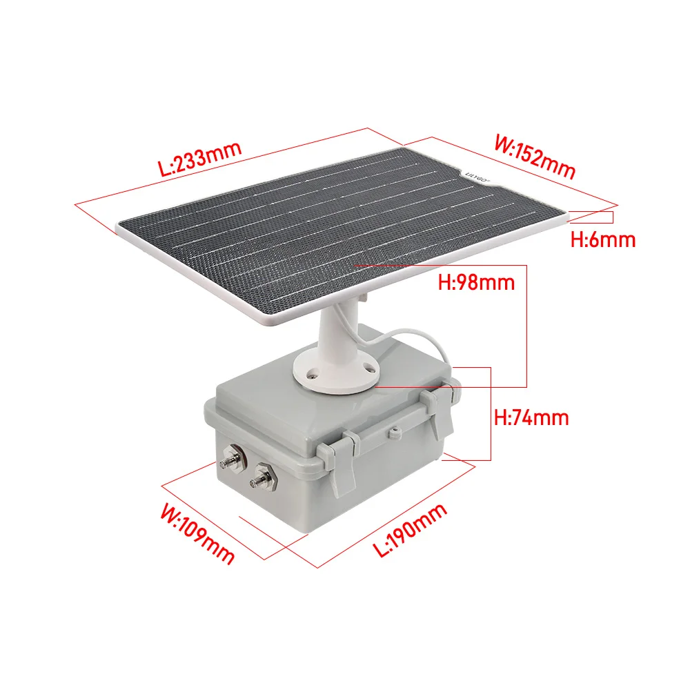 LILYGO ® T-Solar Kit Solar-Lade-Erweiterungsplatine mit wasserdichtem Gehäuse, unterstützt Mainboard, Outdoor-Einsatz, 4,4–6 V Stromversorgung – Detail 8