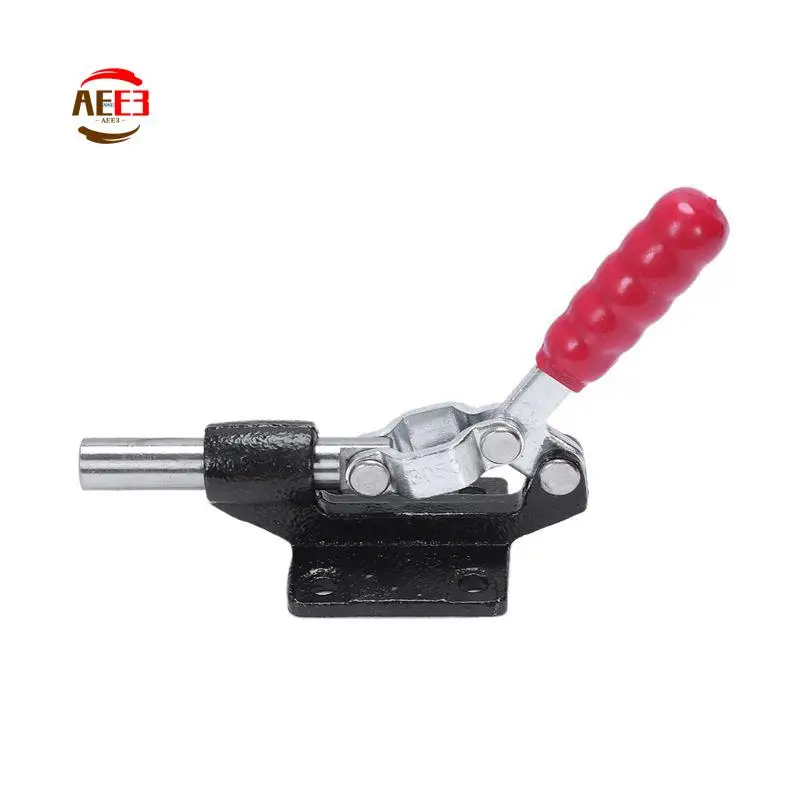 AEE3-4 Pcs 32Mm Plunger Stroke Metal Push Pull Toggle Clamp 227Kg 500 Lbs