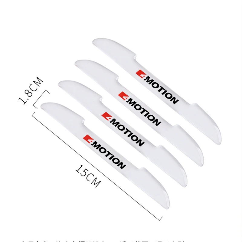 for Volkswagen vw 4 Motion Tiguan passat golf polo Magotan 4pcs Car door Prevent Car Accessories