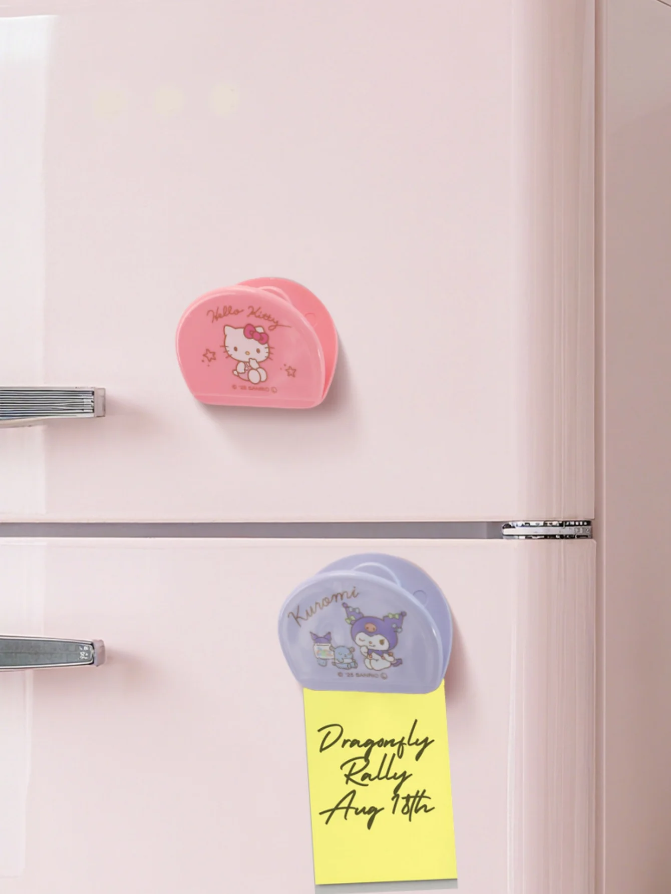 1 قطعة سانريو مرحبا لطيف كيتي كورومي سينامورول الكرتون مغناطيس الثلاجة ورقة كليب لطيف كيتي القط مذكرة مشبك مغناطيسي #5