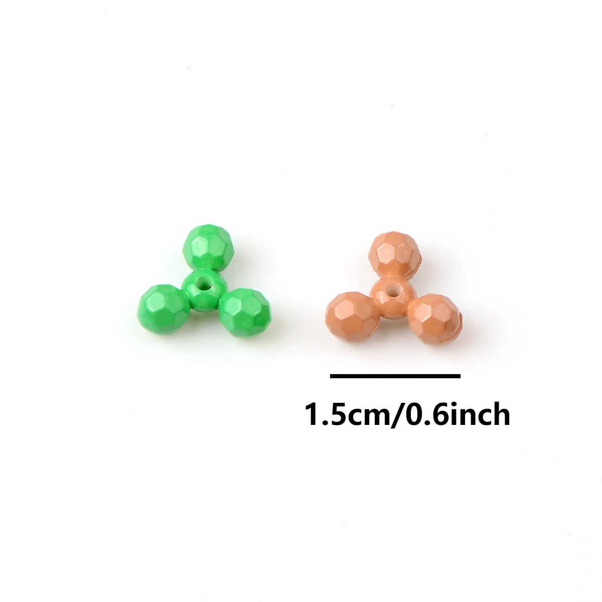 50pcs Mixed Acrylic Loose Spacer Charms Beads for Jewelry Making DIY Necklace Bracelet Earrings Handmade