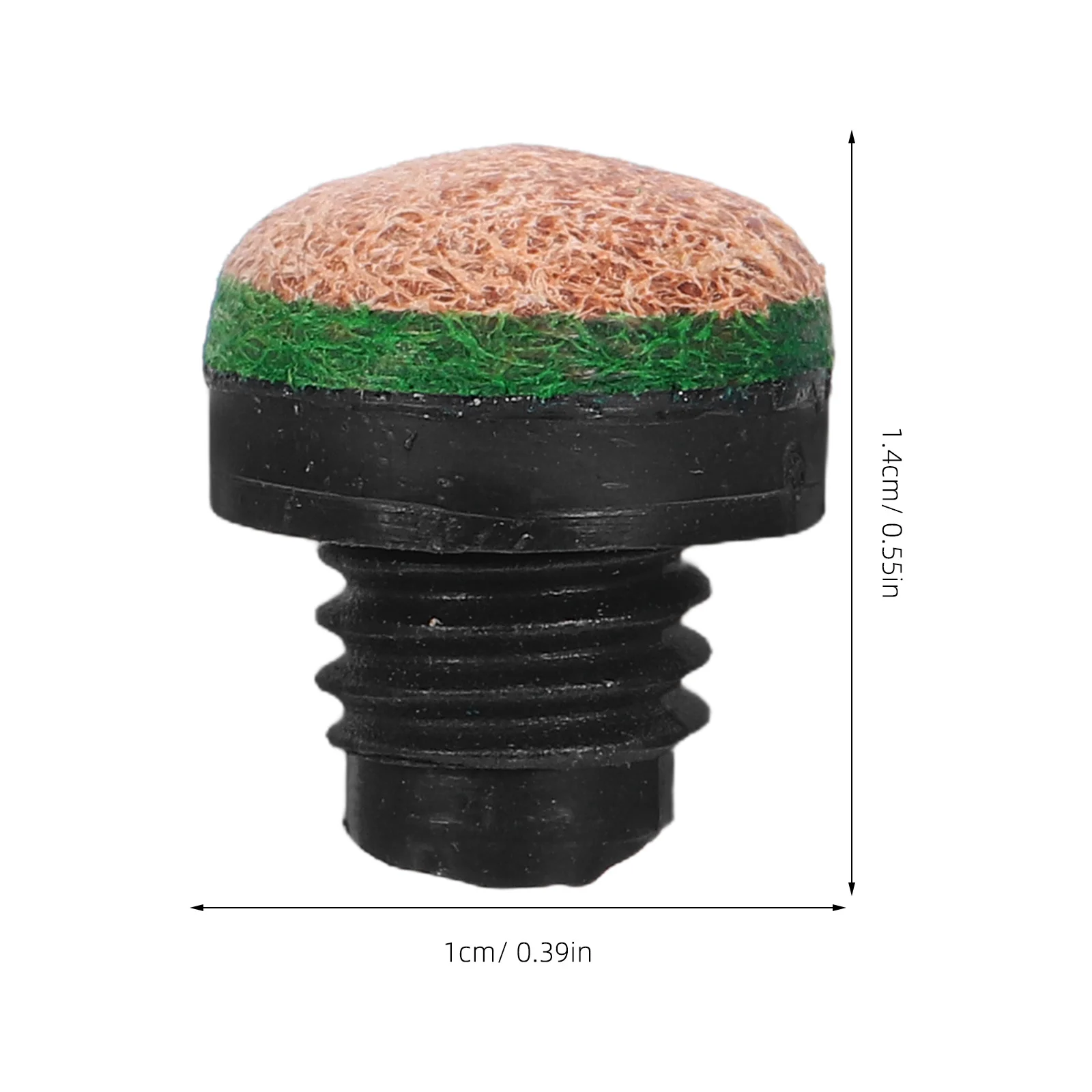 20 шт., сменный комплект насадок для кия, привинчивающиеся насадки для бильярдного кия с резьбой, аксессуары для бильярдного стола для снукера