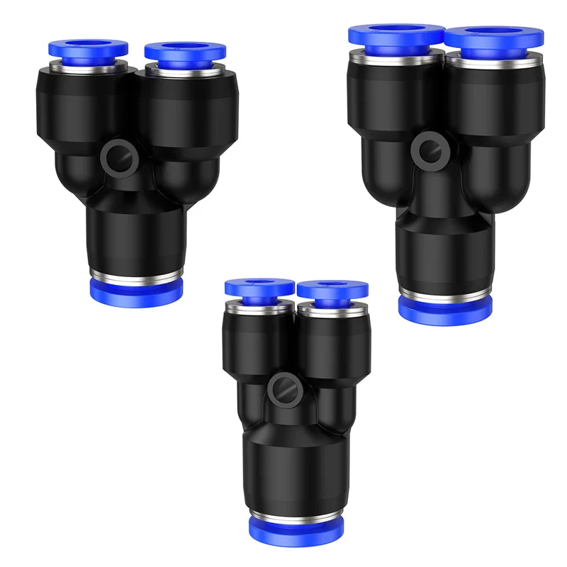 4mm 6mm 8mm 10mm 12mm 14mm PY Pneumatic Fitting Pipe Connector Tube Air Quick Fittings Water Push In Hose Couping