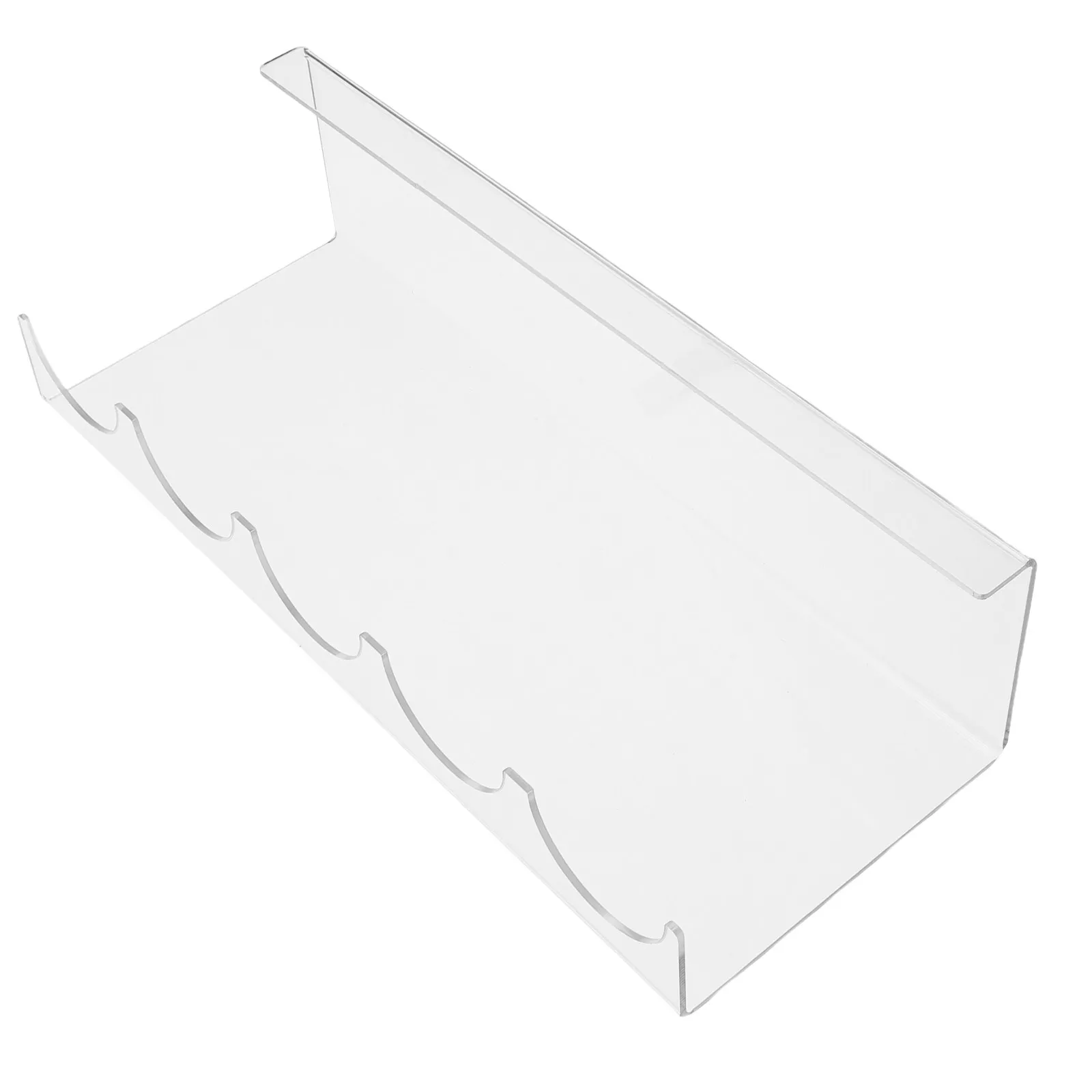 Acrylic Umbrella Holder Transparent Stylish Floor Stand Practical Storage for Home Office Entryway Neat Organized Space