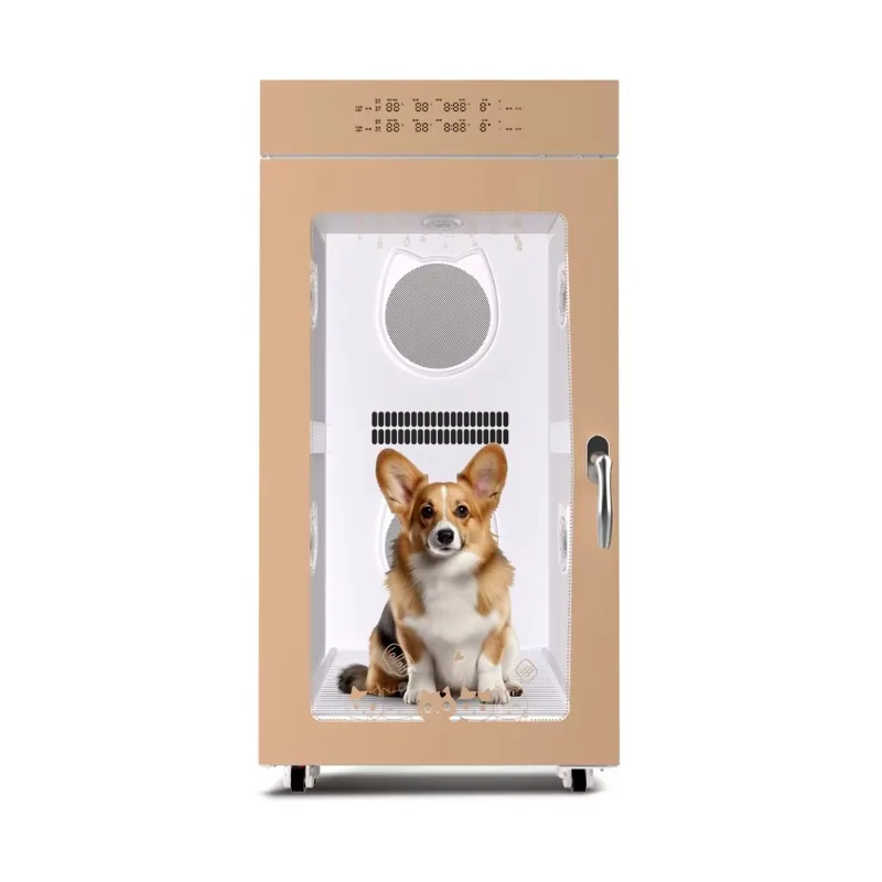 300L Portable Automatic Pet Hair Dryer Box with Love Design Ultra Quiet Smart Temperature Control 360 Efficient for Cats Dogs
