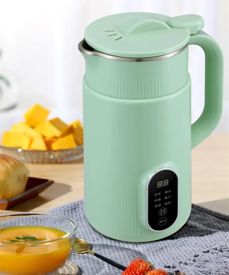 220V 110V 0.8L 1.5L Soybean Milk Machine Multifunction Wall- breaking Juicer Soymilk Maker Portable Blender Mixer Water Kettle