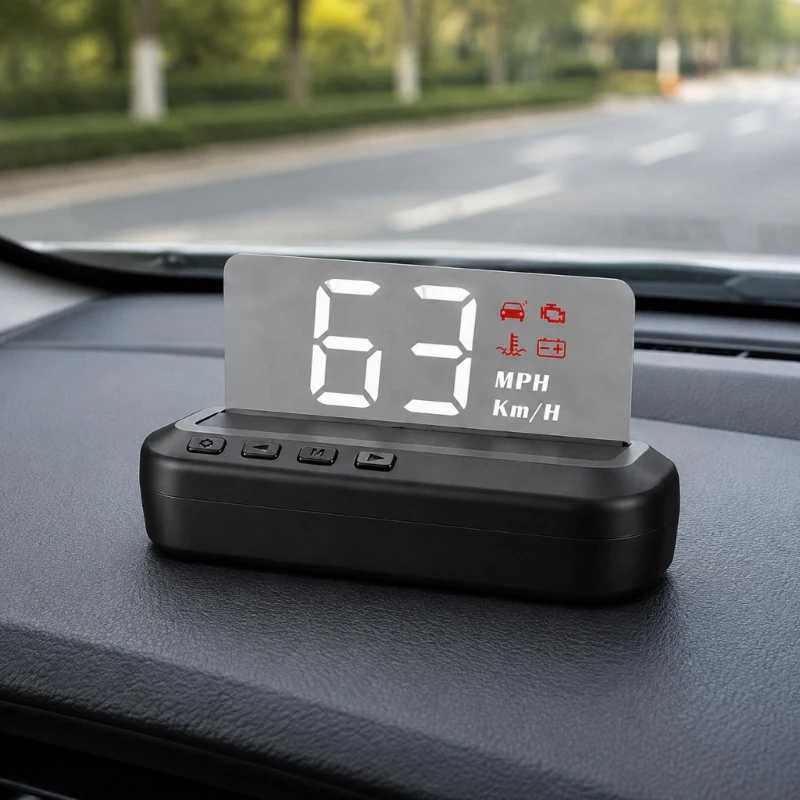 M76E Automotive Head-Up-Display mit Batterie- und Kühlmitteldatenanzeige für Fahrzeuge – Detail 1