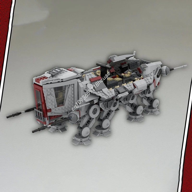 

1367pcs MOC The AT-OCT Star Battle Building Blocks DIY Assemble creative idea Education Brick Children Kids Christmas toy Gift