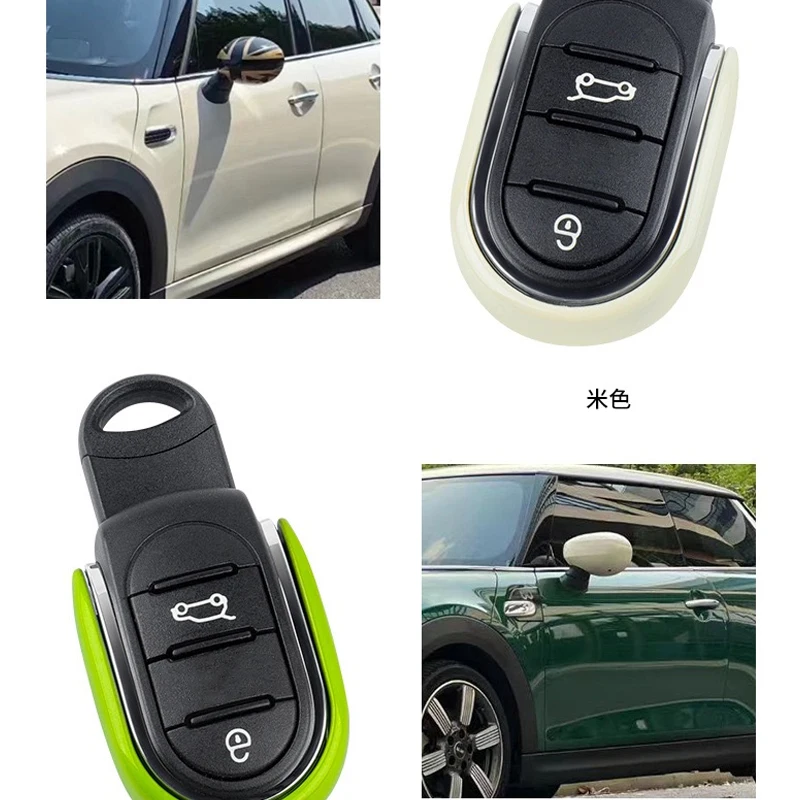 Metal Car Key Case Cover Protection Shell Remote Fob Holder For Mini Cooper F56 F55 F54 F57 F60 Clubman Countryman Accessories view 5