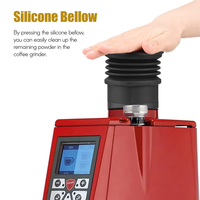 ABGP-Coffee Hopper Aluminum Alloy Single Dose Hopper With Silicone Bellow Replacement For Eureka Atom Coffee Grinder