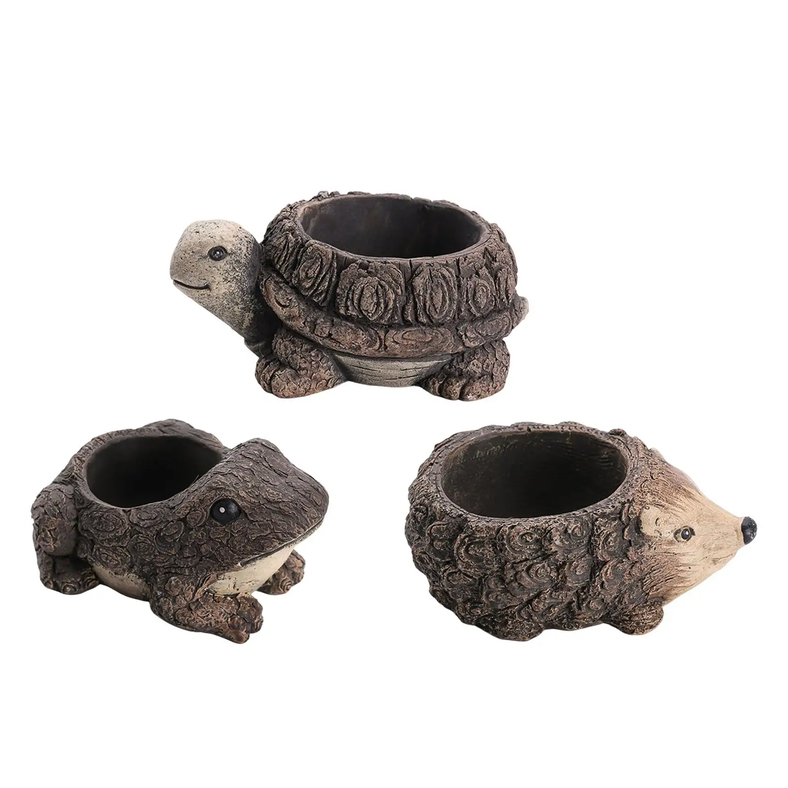 

Animal Planter Pot Craft Table Succulent Flower Pot for Gift