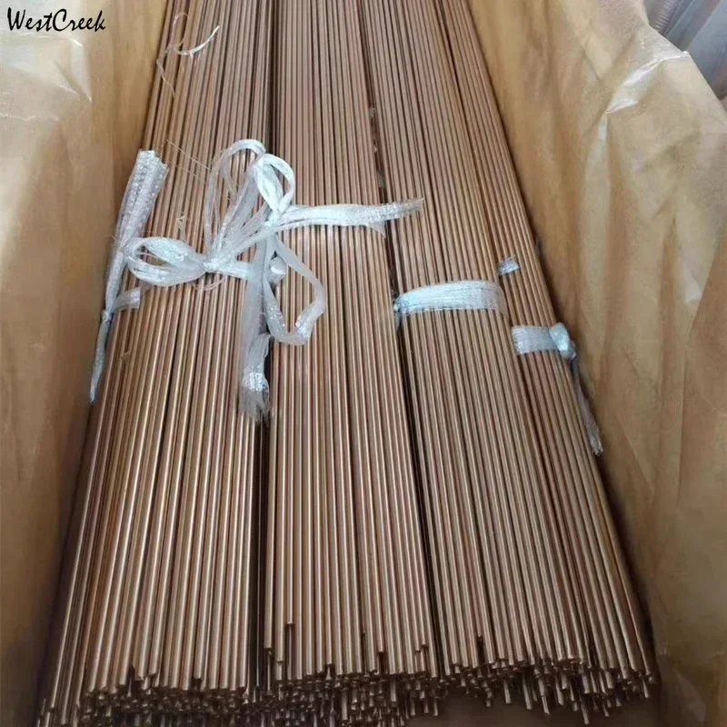 

WESTCREEK 30mm 35mm C5191 Qsn6.5-0.1 Phosphor Copper Stick Phosphor Bronze Rod Phosphorous Bronze Bar Phosphorized Copper Anode