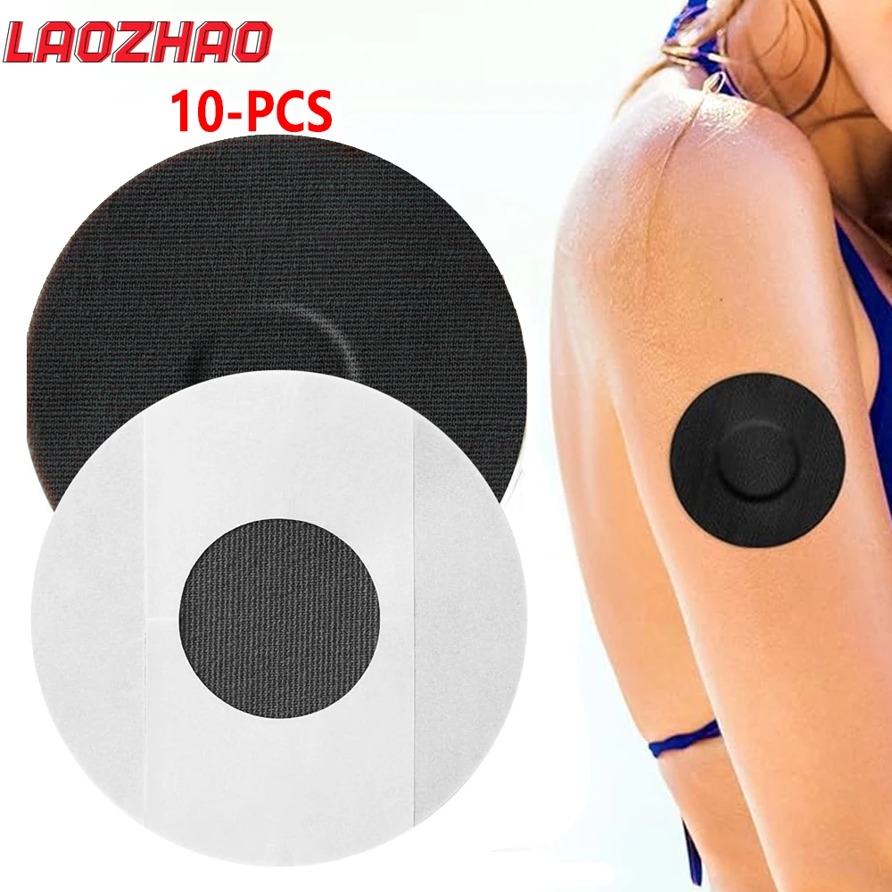 10 parches CGM impermeables, cubiertas para sensores Libre 1/2/3/Pro y Dexcom/Guardian, protectores adhesivos a prueba de sudor