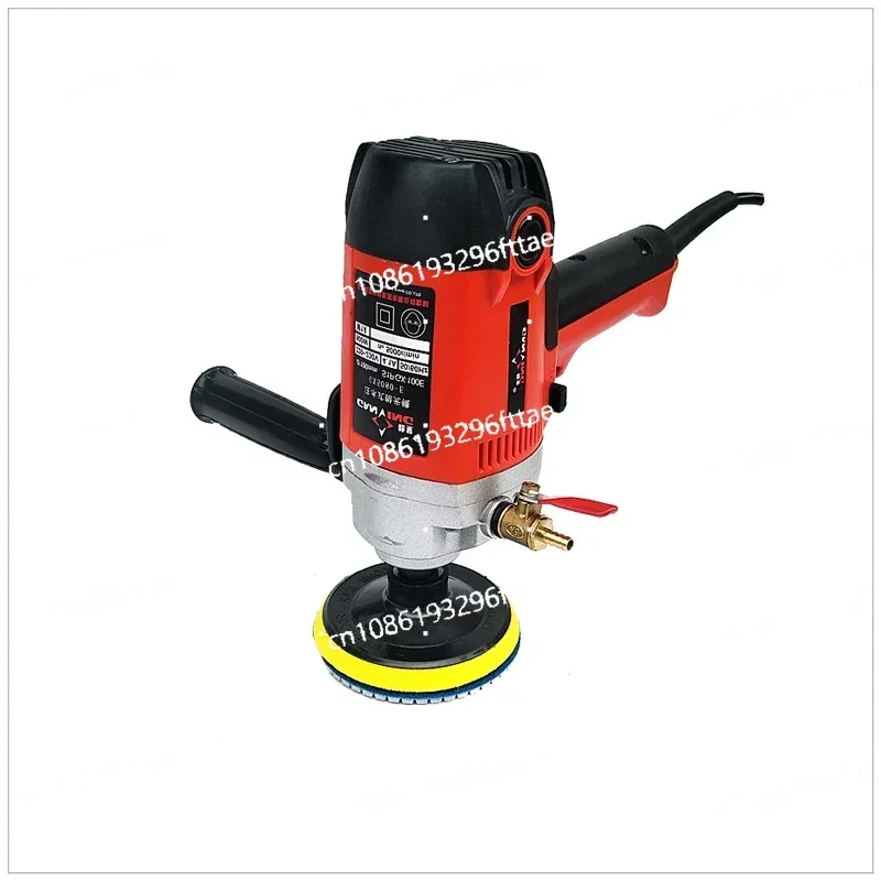 Stone Floor Marble Granite Polisher Grinder Sander 220V Vertical Water Milling 900W Water Polishing Machine