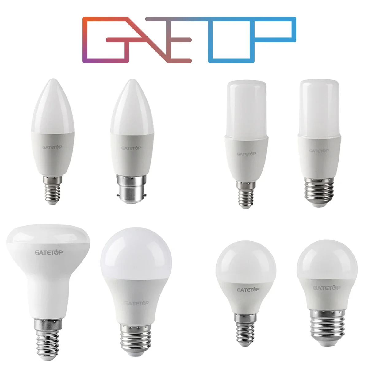 

LED Energy Saving Bulb AC220V E14 E27 B22 3w-24w 3000K 4000K 6000K Lamp With Ce Rohs For Home Office Interior Decoration