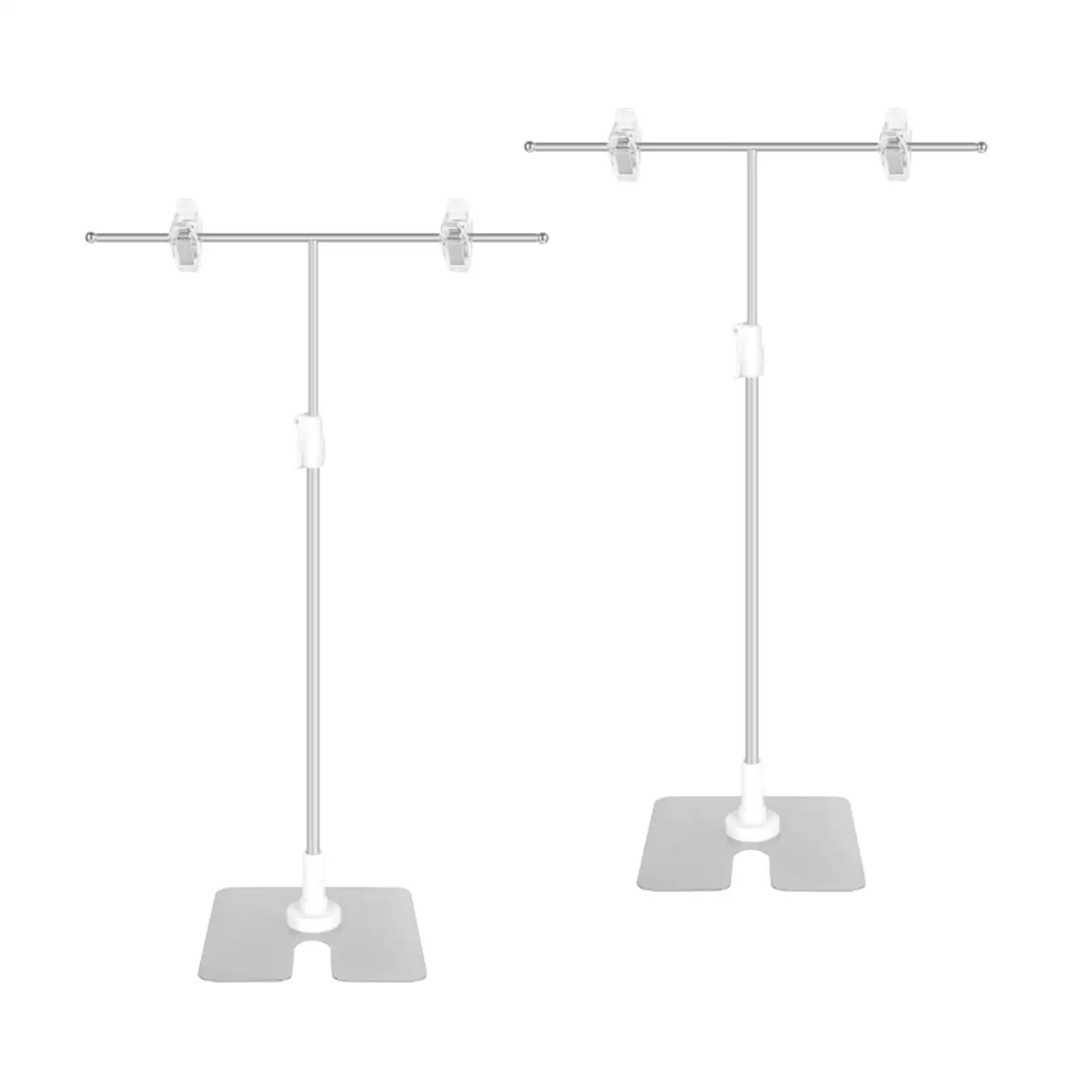

2-шт. Регулируемая подставка для плакатов из стали для розничных магазинов и ресторанов
