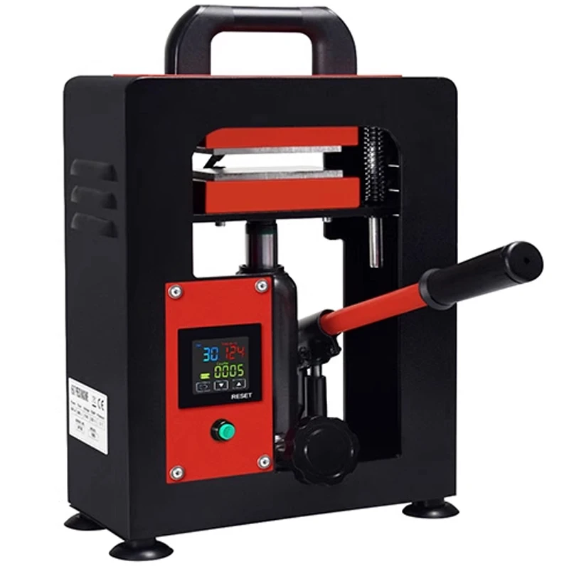 

Hydraulic Rosin Press Machine 5ton Rosin Heat Press 6*12CM Dual Heated Plates Portable Oil Wax Extraction Tool