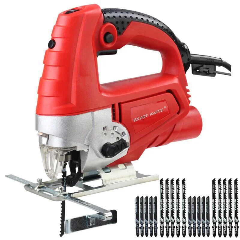 Variable Speed Power Saws Portable Multifunction Wood Cutting Hand Jig Saw Tools 600W Household DIY Electric Jig Saw Machine
