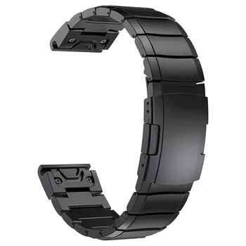 Bracelet en titane à ajustement rapide, 26mm 22mm, pour Garmin Fenix E 8 47mm 51mm 7 7X Pro 6 6X 5X Plus/Epix Pro/MARQ/TACTIX