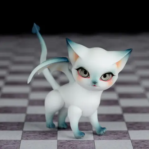 new toys bjd doll 1/8 lucy aileen cute little pet elf color choice high-quality resin doll