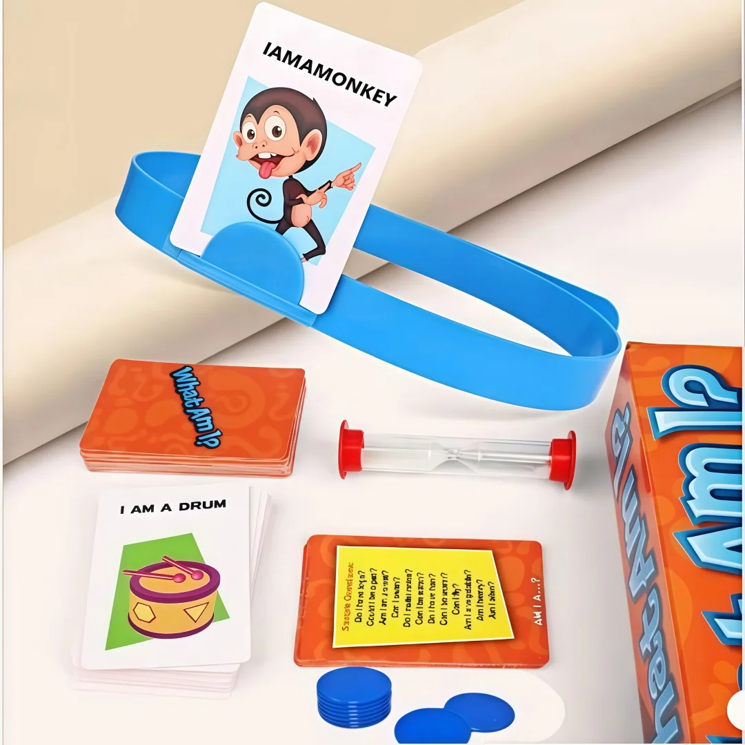 Guess Who I Am Game, Family Party Fun Card Board Game, Parent-Child Interactive Educational Toy Gift - view 4
