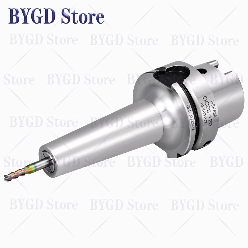 BYGD HSK63 HSK HSK63A DC SDC SDC6 SDC8 high-speed tool holder Collet DC DC4 DC6 DC8 DC12 chuck Collet tool holder bracket tool